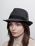 Шляпа STETSON арт. 1148101 TRILBY WOOLFELT (серый)
